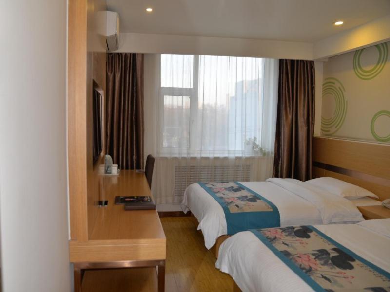 Greentree Inn Hotel Jianhe Subway Station North Palace Taiyuan מראה חיצוני תמונה