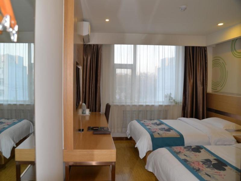 Greentree Inn Hotel Jianhe Subway Station North Palace Taiyuan מראה חיצוני תמונה