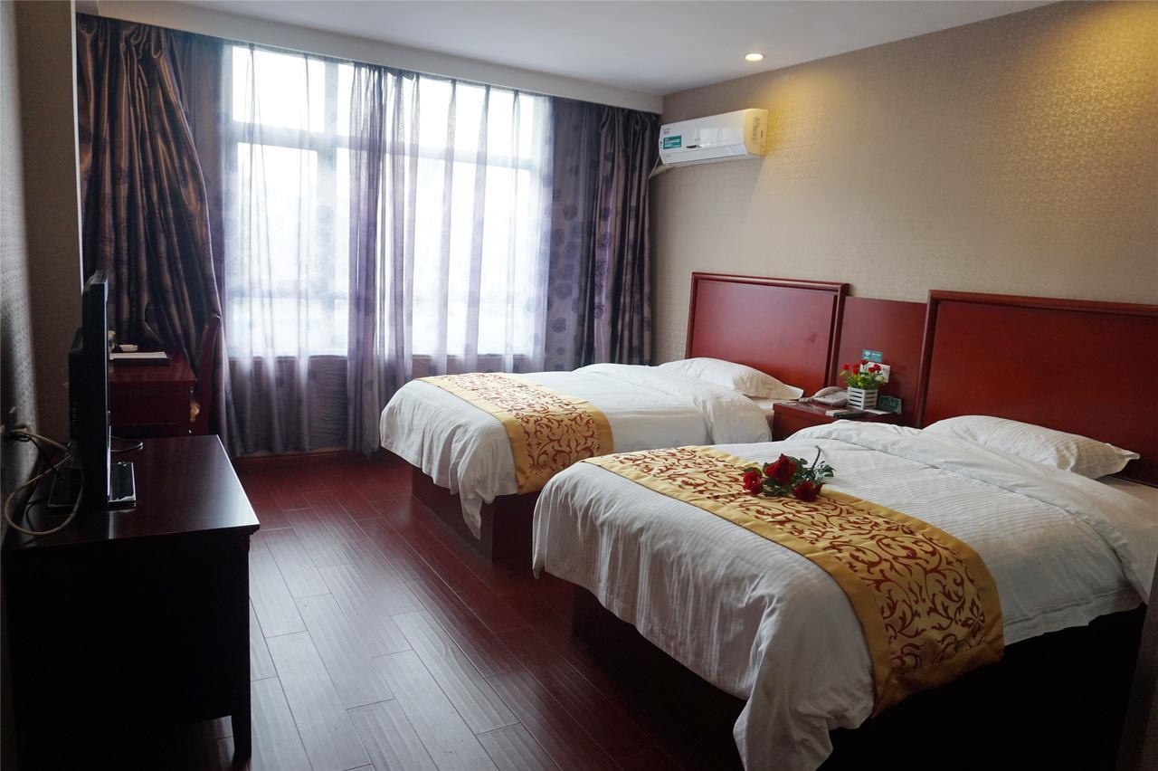 Greentree Inn Hotel Jianhe Subway Station North Palace Taiyuan מראה חיצוני תמונה