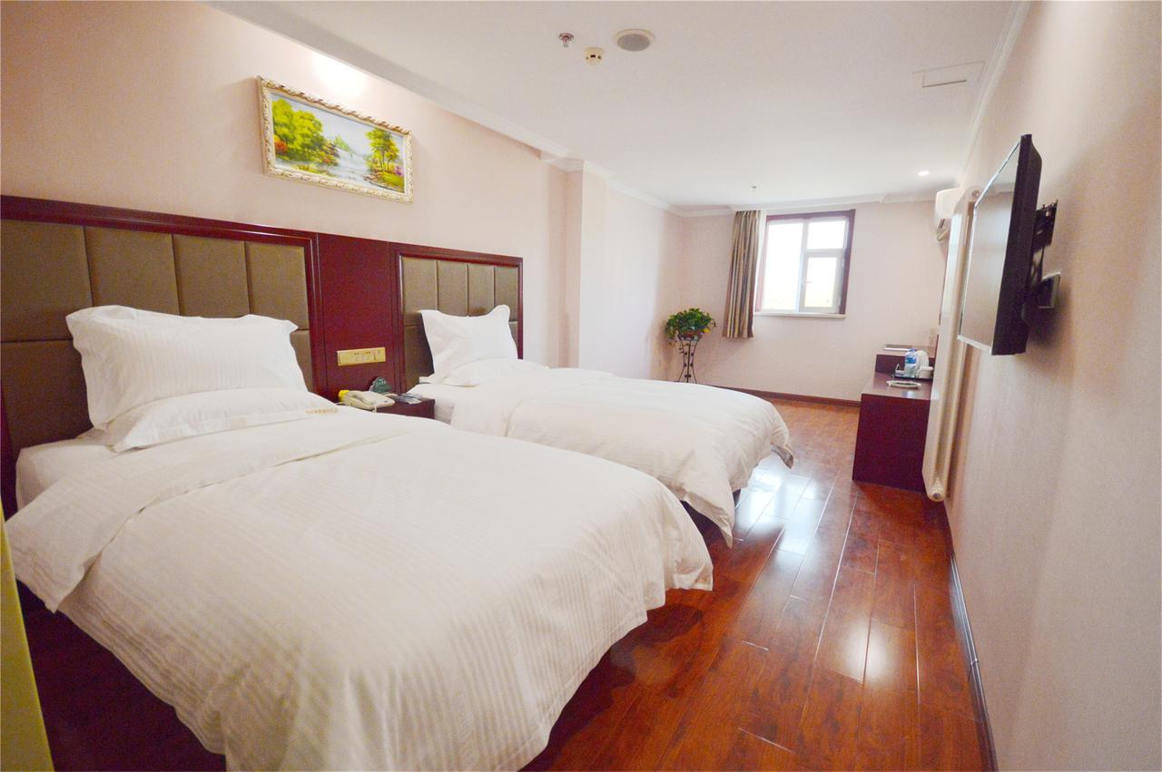 Greentree Inn Hotel Jianhe Subway Station North Palace Taiyuan מראה חיצוני תמונה