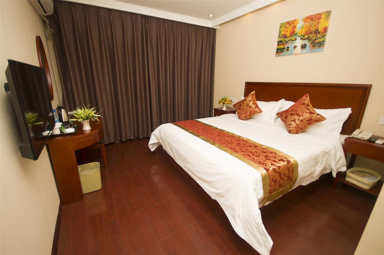 Greentree Inn Hotel Jianhe Subway Station North Palace Taiyuan מראה חיצוני תמונה