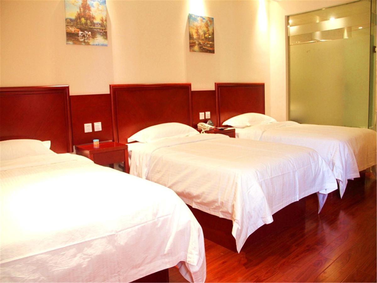 Greentree Inn Hotel Jianhe Subway Station North Palace Taiyuan מראה חיצוני תמונה